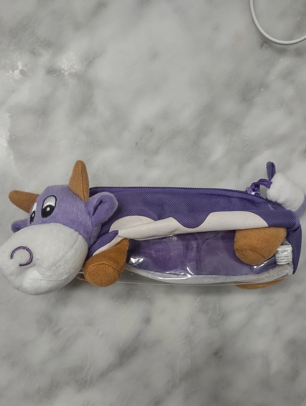 Milka Purple Cow Zip Pencilcase